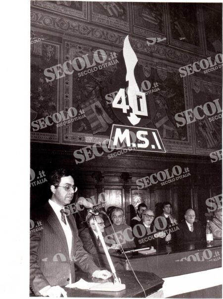 EVENTI DI PARTITO QUARANTENNALE MSI 3