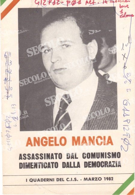 VITTIME DI PARTITO MANCIA ANGELO 27