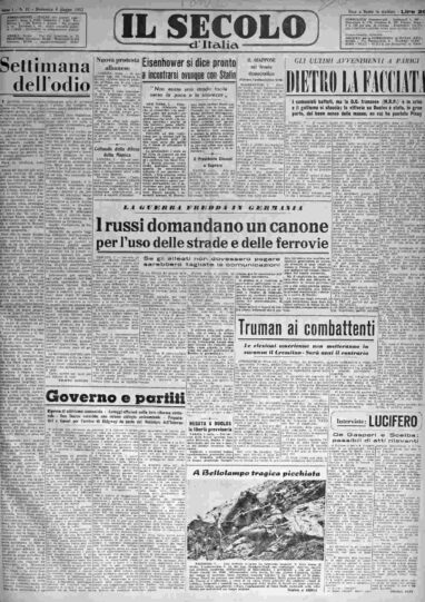 domenica 8 giugno 1952