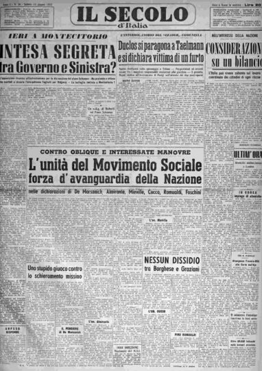 sabato 14 giugno 1952
