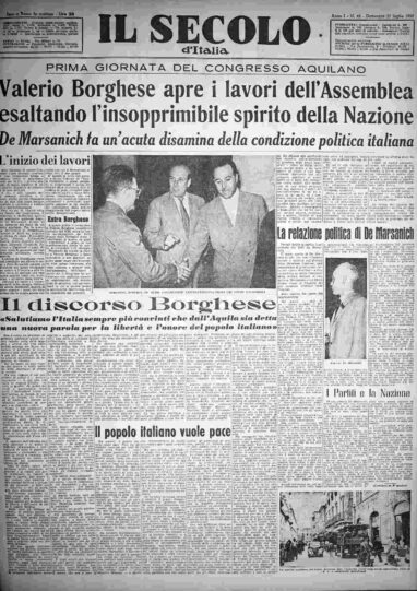 domenica 27 luglio 1952