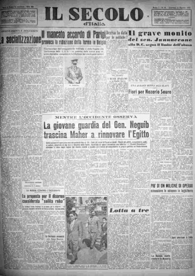 giovedì 14 agosto 1952