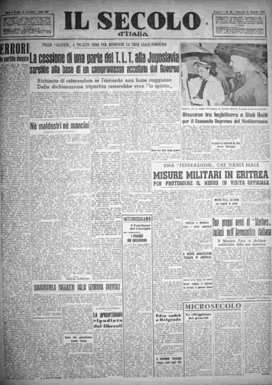 venerdì 22 agosto 1952