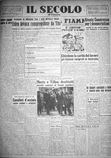 venerdì 19 settembre 1952
