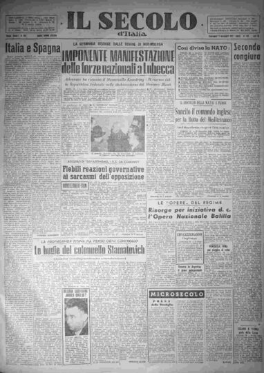 mercoledì 17 dicembre 1952