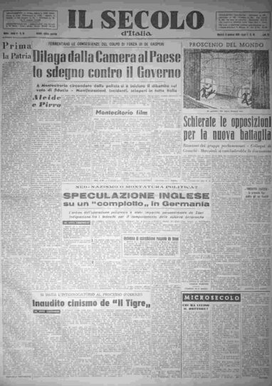 venerdì 16 gennaio 1953