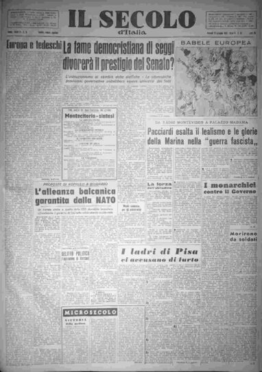 giovedì 22 gennaio 1953