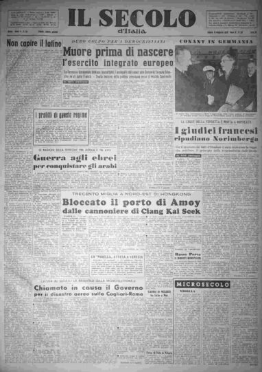 sabato 14 febbraio 1953