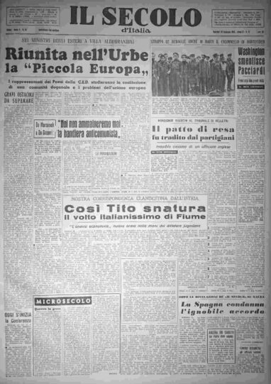 martedì 24 febbraio 1953