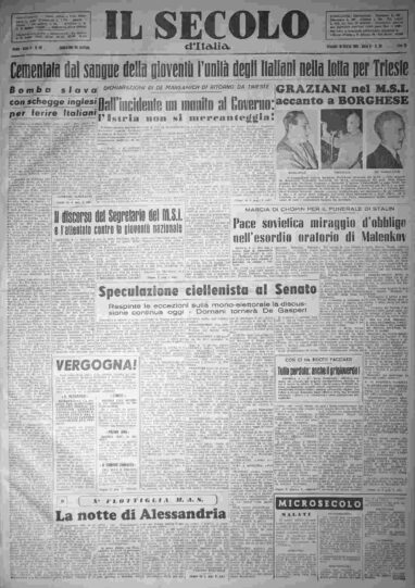 martedì 10 marzo 1953