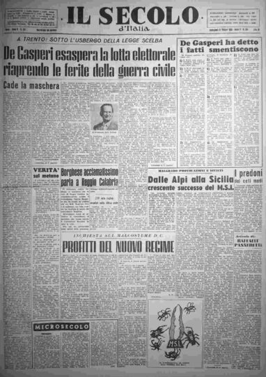 mercoledì 27 maggio 1953