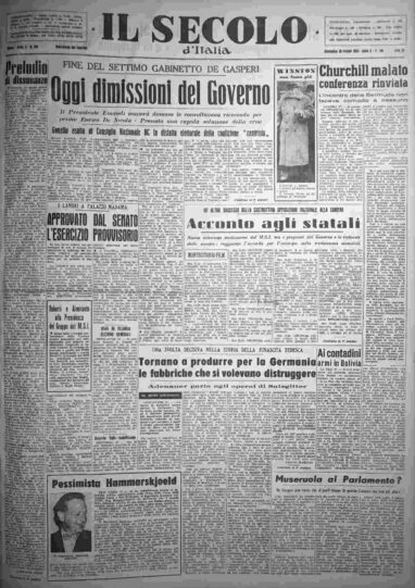 domenica 28 giugno 1953