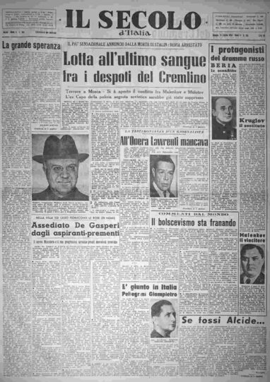 sabato 11 luglio 1953