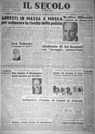 domenica 12 luglio 1953