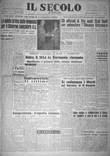 domenica 19 luglio 1953