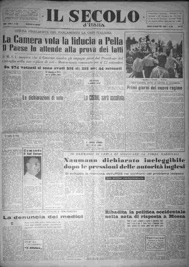 martedì 25 agosto 1953