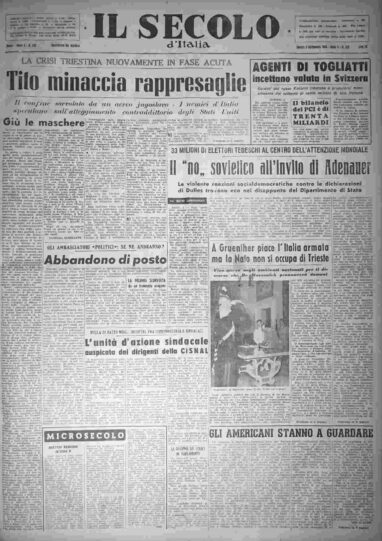 sabato 5 settembre 1953