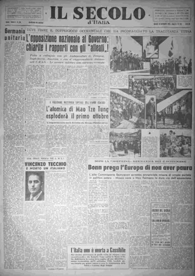 giovedì 10 settembre 1953