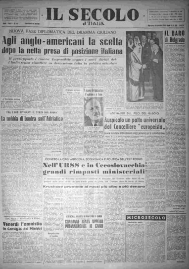 mercoledì 16 settembre 1953