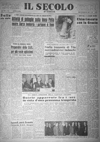 sabato 26 settembre 1953