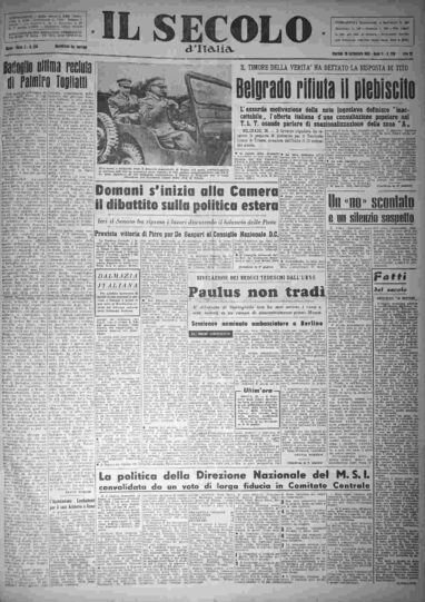 martedì 29 settembre 1953