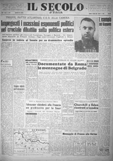 giovedì 1 ottobre 1953