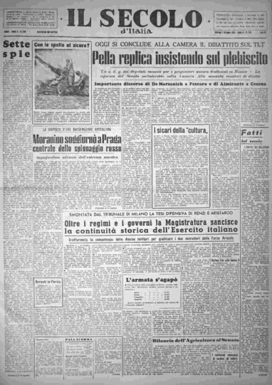 martedì 6 ottobre 1953
