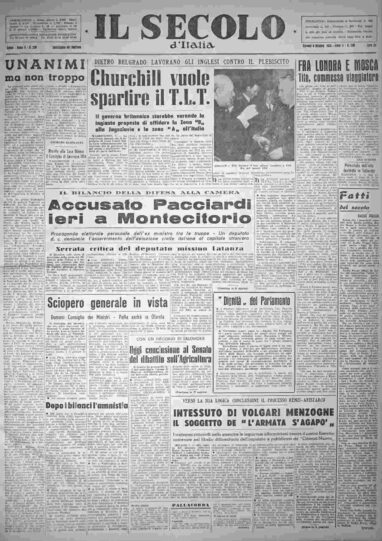 giovedì 8 ottobre 1953