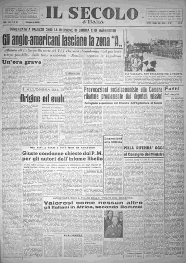 venerdì 9 ottobre 1953
