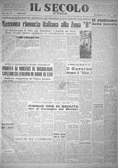sabato 10 ottobre 1953