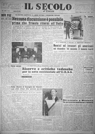 martedì 20 ottobre 1953