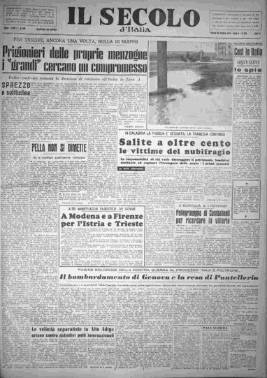 sabato 24 ottobre 1953