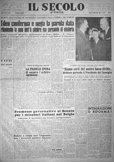 giovedì 29 ottobre 1953
