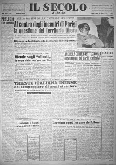 venerdì 30 ottobre 1953