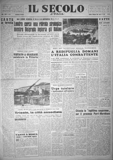 martedì 3 novembre 1953