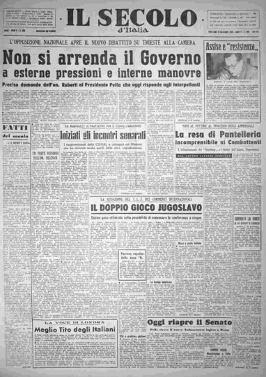mercoledì 18 novembre 1953