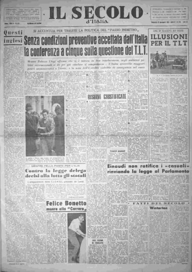 domenica 22 novembre 1953