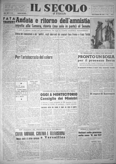 venerdì 18 dicembre 1953