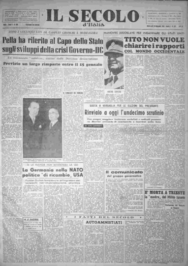 mercoledì 23 dicembre 1953