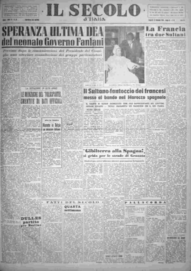 venerdì 22 gennaio 1954