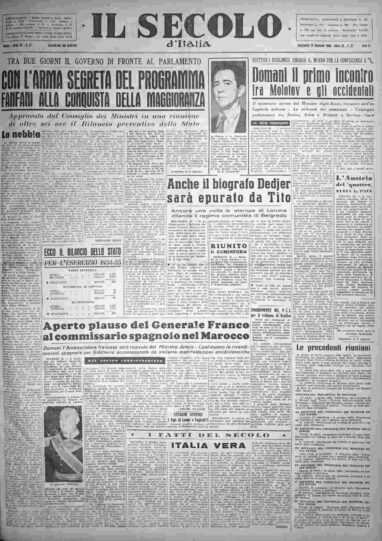 domenica 24 gennaio 1954