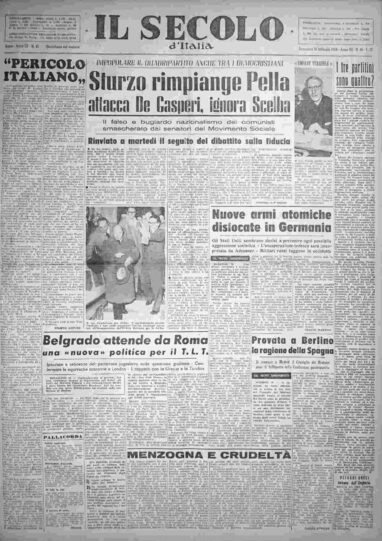 domenica 21 febbraio 1954