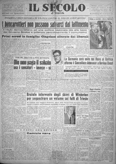 mercoledì 24 febbraio 1954