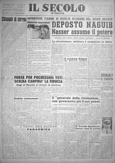 venerdì 26 febbraio 1954