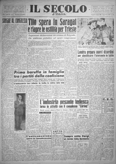 giovedì 4 marzo 1954