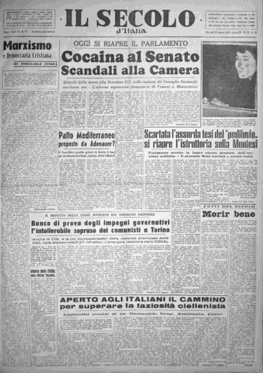 martedì 23 marzo 1954