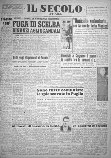 mercoledì 24 marzo 1954