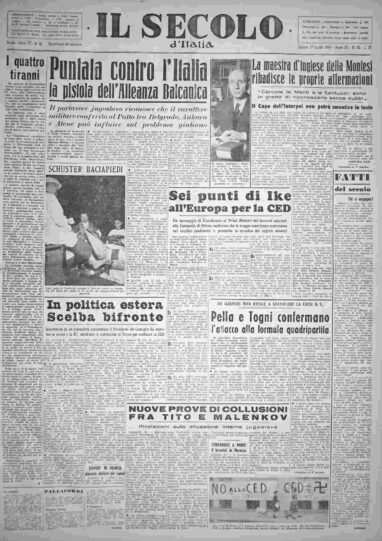 sabato 17 aprile 1954