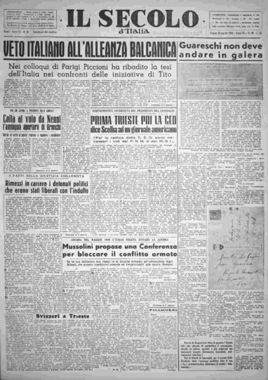 sabato 24 aprile 1954