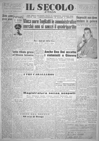 venerdì 30 aprile 1954